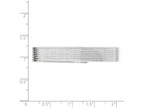 FJC Finejewelers Sterling Silver Tie Bar