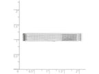 FJC Finejewelers Sterling Silver Tie Bar