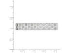 FJC Finejewelers Sterling Silver Tie Bar