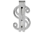 FJC Finejewelers Sterling Silver Dollar Sign Money Clip