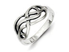 FJC Finejewelers Sterling Silver Antiqued Knot Ring