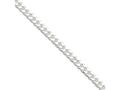 FJC Finejewelers 18 Inch Sterling Silver 6.5mm bright-cut Curb Chain Necklace