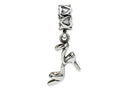 Reflections™ Sterling Silver High Heel Shoe Dangle Bead / Charm