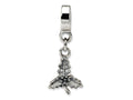 Reflections™ Sterling Silver Holly Leaf Dangle Bead / Charm