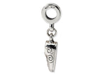Reflections™ Sterling Silver Baby Shoe Dangle Bead / Charm