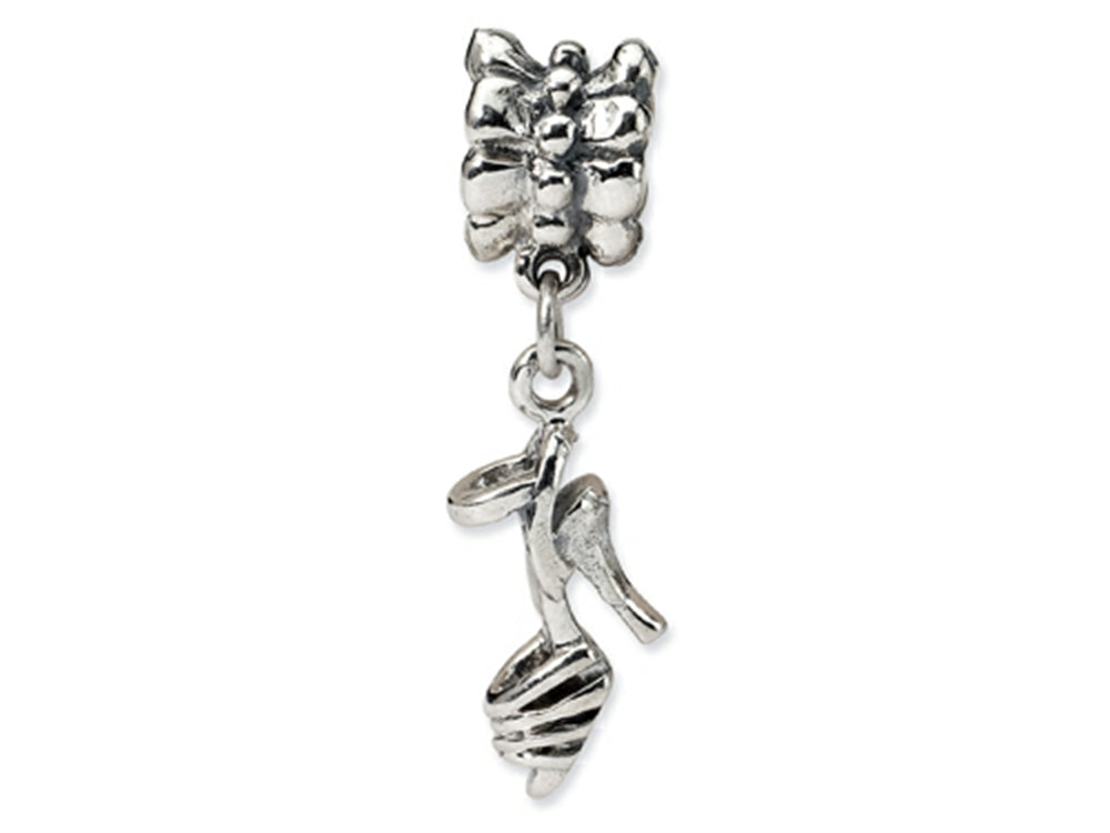 Reflections™ Sterling Silver High Heel Shoe Dangle Bead / Charm