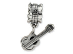 Reflections™ Sterling Silver Guitar Bead / Charm