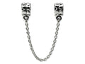 Reflections™ Sterling Silver Security Chain Heart Bead / Charm