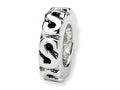 Reflections™ Sterling Silver Swirl Spacer Bead / Charm