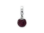 Reflections™ Sterling Silver June Preciosa Crystal Ball Dangle Bead / Charm