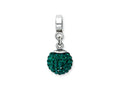 Reflections™ Sterling Silver May Preciosa Crystal Ball Dangle Bead / Charm
