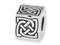 Reflections™ Sterling Silver Celtic Block Bead / Charm