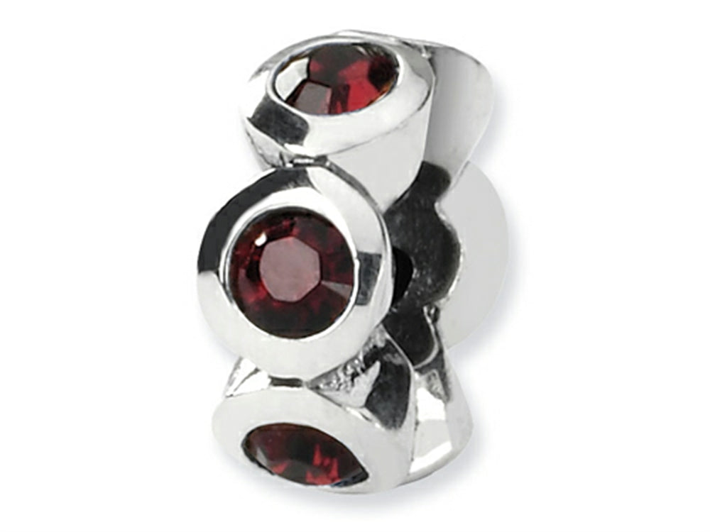 Reflections™ Sterling Silver June Preciosa Crystal Birth Month Bead / Charm