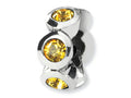 Reflections™ Sterling Silver November Preciosa Crystal Birth Month Bead / Charm