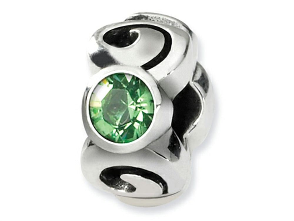 Reflections™ Sterling Silver August Preciosa Crystal Birth Month Bead / Charm