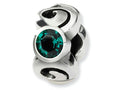 Reflections™ Sterling Silver May Preciosa Crystal Birth Month Bead / Charm