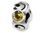 Reflections™ Sterling Silver November Preciosa Crystal Birth Month Bead / Charm