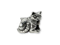 Reflections™ Sterling Silver Exotic Shorthair Cat Bead / Charm