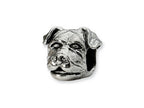 Reflections™ Sterling Silver Rottweiler Head Bead / Charm