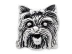 Reflections™ Sterling Silver Yorkshire Terrier Head Bead / Charm