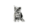 Reflections™ Sterling Silver Abyssinian Cat Bead / Charm