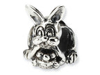 Reflections™ Sterling Silver Bunny with Basket Bead / Charm