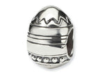 Reflections™ Sterling Silver Easter Egg Bead / Charm