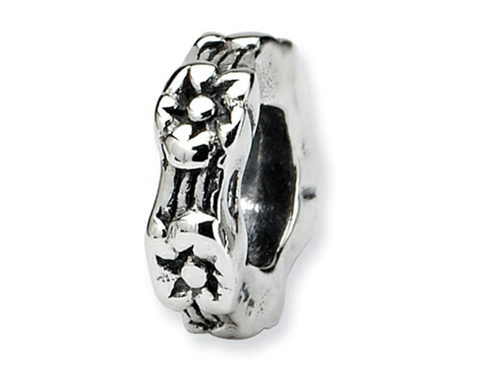 Reflections™ Sterling Silver Floral Spacer Bead / Charm