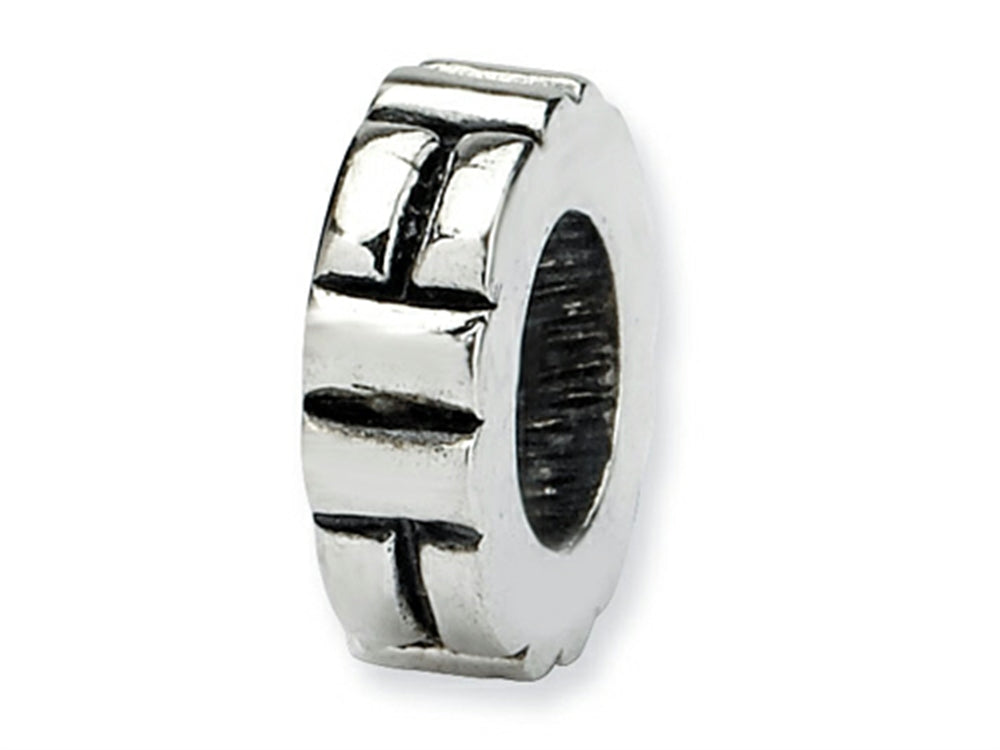 Reflections™ Sterling Silver Notched Spacer Bead / Charm