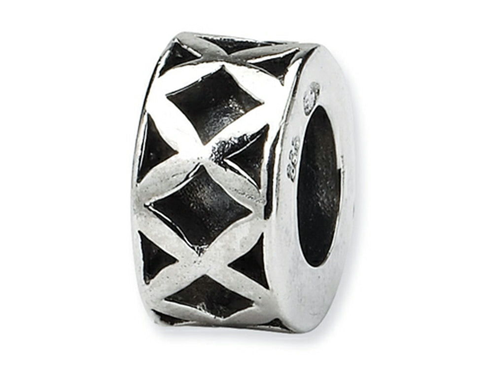 Reflections™ Sterling Silver X Spacer Bead / Charm