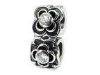 Reflections™ Sterling Silver CZ Connector Bead / Charm