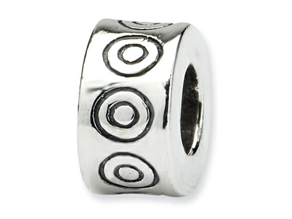 Reflections™ Sterling Silver Circles Bali Bead / Charm