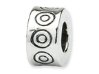 Reflections™ Sterling Silver Circles Bali Bead / Charm
