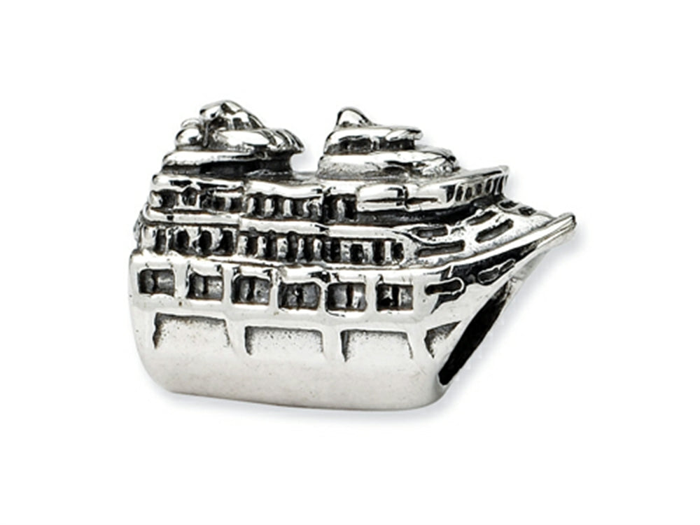 Reflections™ Sterling Silver Cruise Ship Bead / Charm