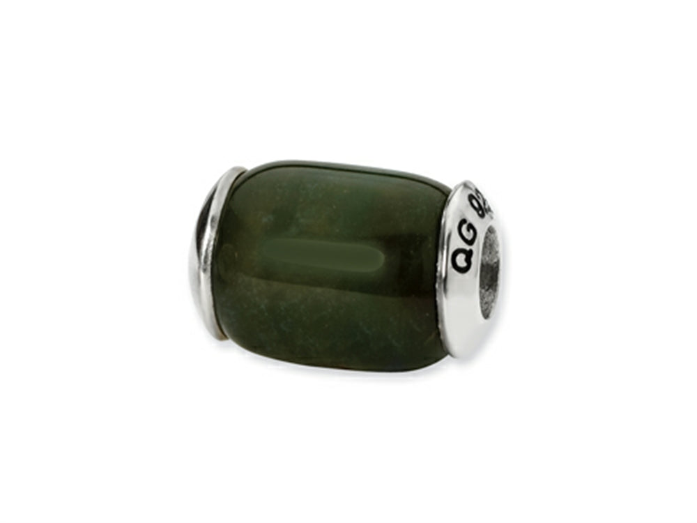 Reflections™ Sterling Silver Fancy Jasper Stone Bead / Charm