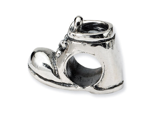 Reflections™ Sterling Silver Baby Shoe Bead / Charm