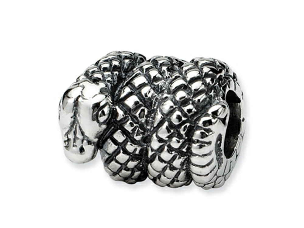 Reflections™ Sterling Silver Snake Bead / Charm