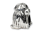 Reflections™ Sterling Silver Sitting Puppy Bead / Charm