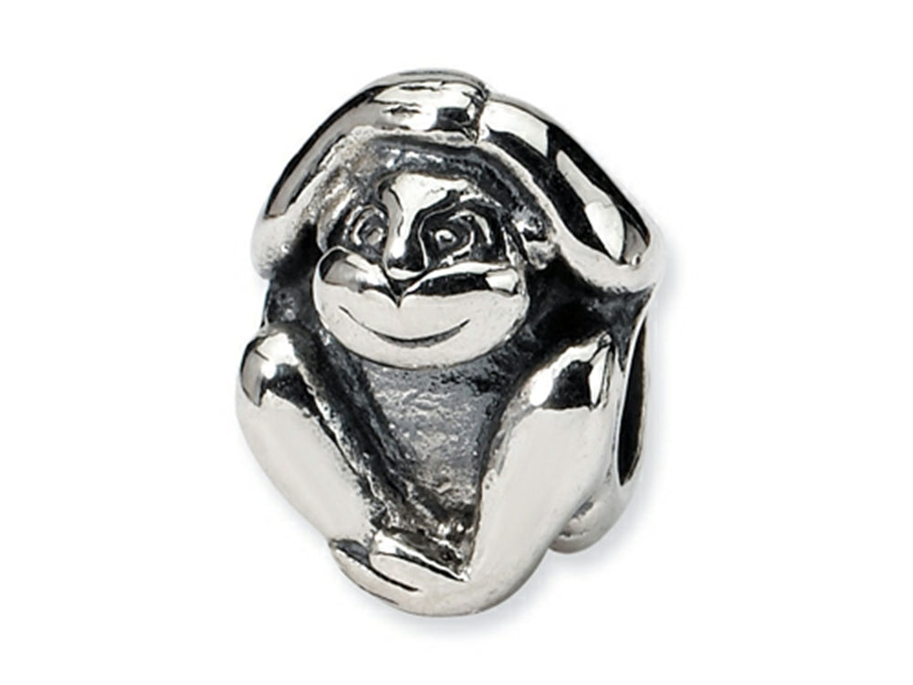 Reflections™ Sterling Silver Monkey Bead / Charm