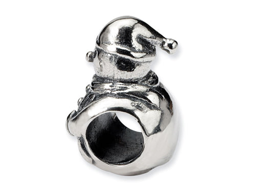 Reflections™ Sterling Silver Snowman Bead / Charm