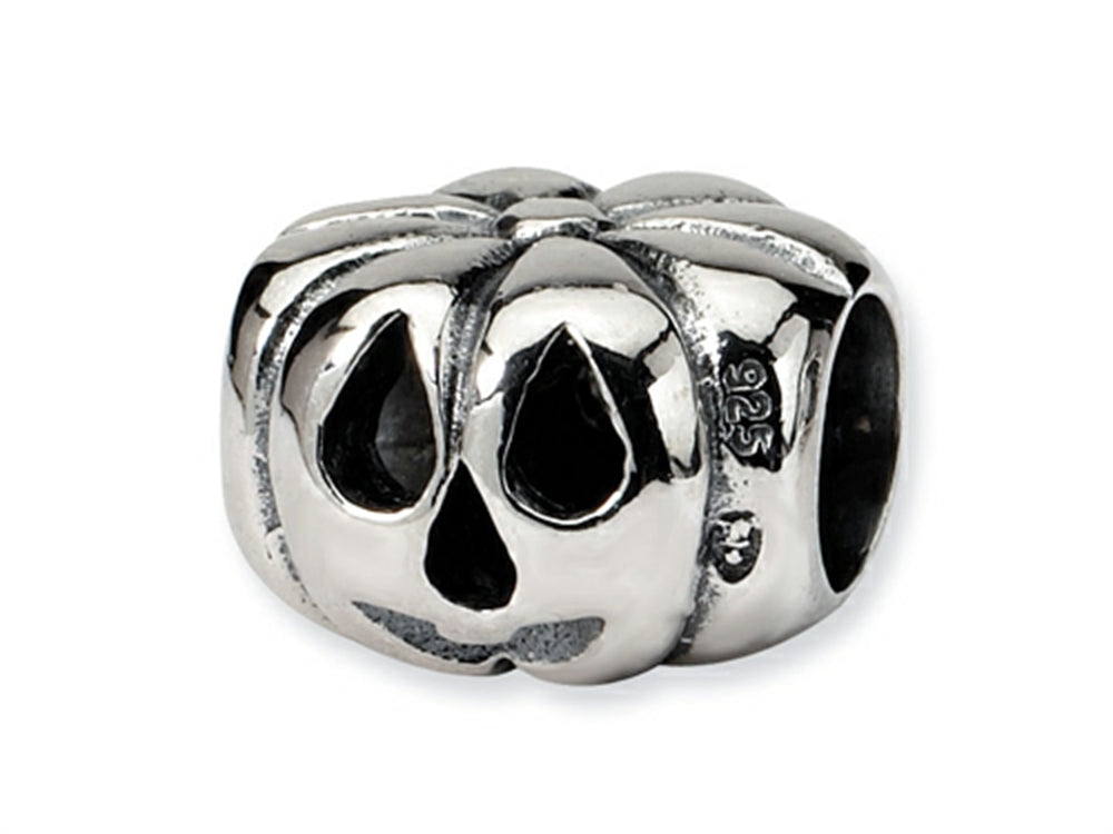 Reflections™ Sterling Silver Jack o Lantern Bead / Charm