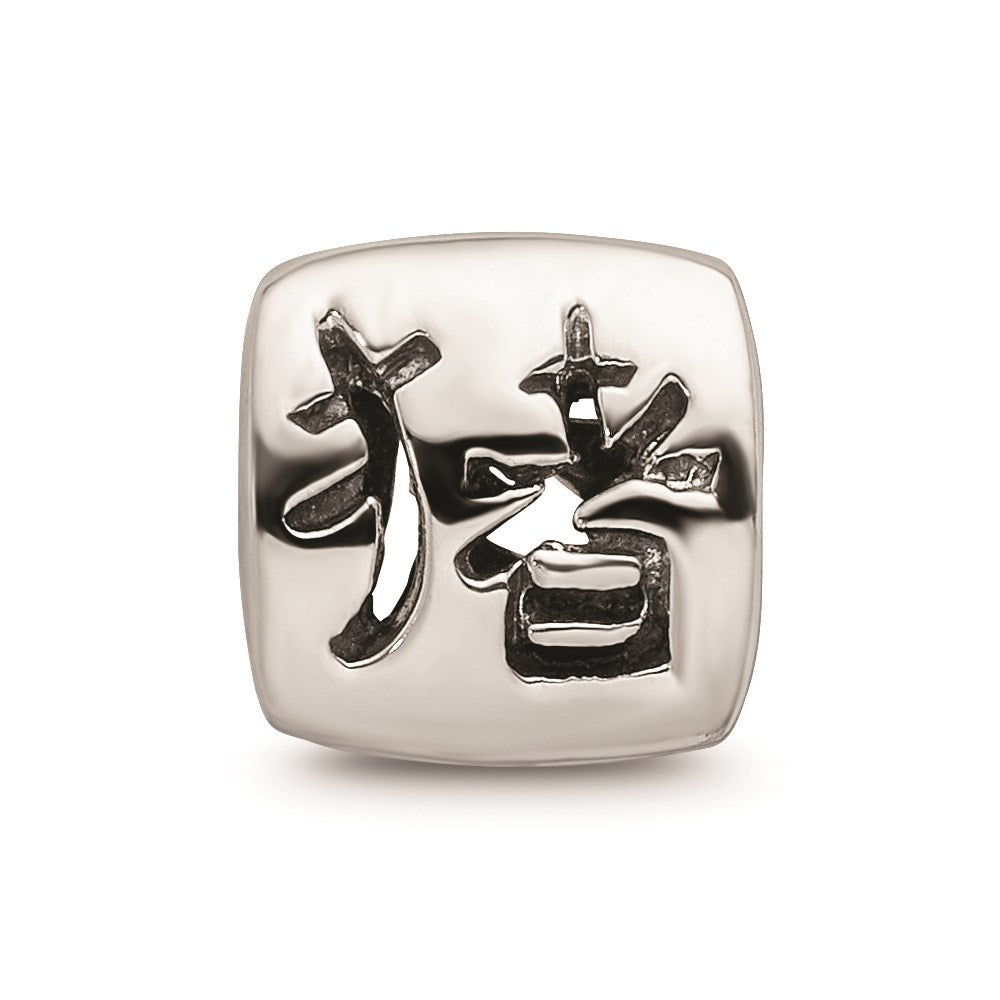 Reflections™ Sterling Silver Chinese Good Luck Bead / Charm
