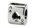 Reflections™ Sterling Silver Ace Card Bead / Charm