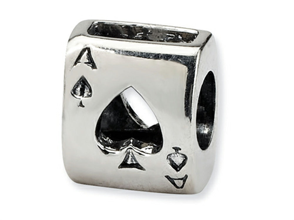 Reflections™ Sterling Silver Ace Card Bead / Charm