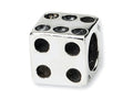 Reflections™ Sterling Silver Dice Bead / Charm