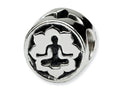 Reflections™ Sterling Silver Yoga Lotus Bead / Charm
