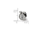 Reflections™ Sterling Silver Alarm Clock Bead / Charm
