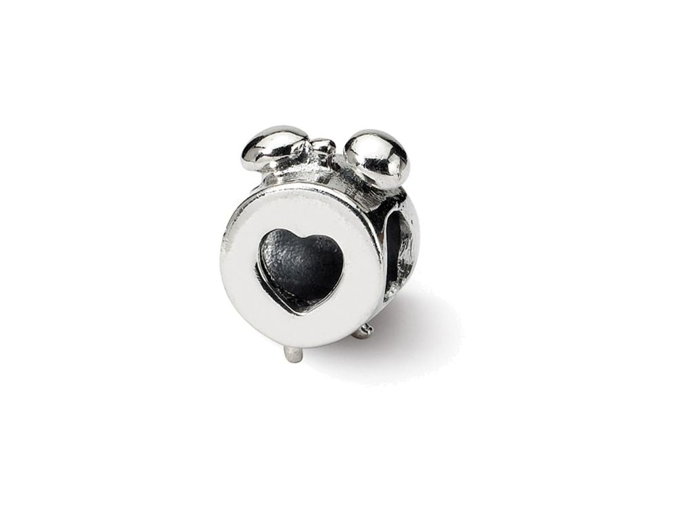 Reflections™ Sterling Silver Alarm Clock Bead / Charm