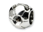 Reflections™ Sterling Silver Small Soccer Ball Bead / Charm
