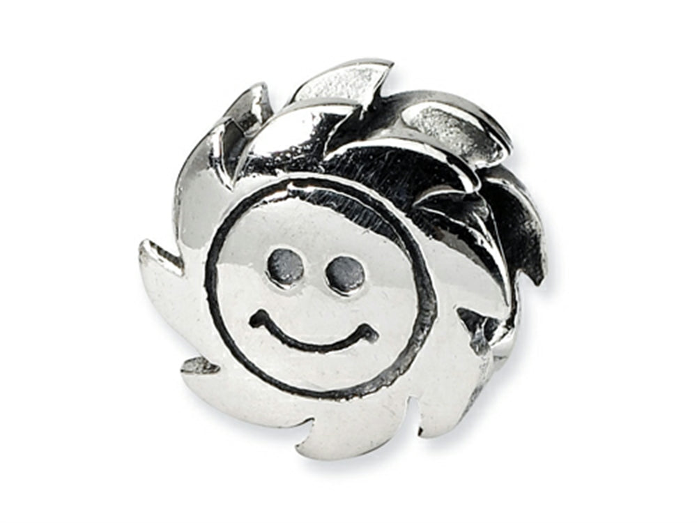 Reflections™ Sterling Silver Smiling Sun Bead / Charm
